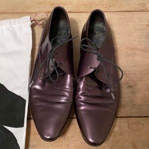 Paul Smith oxfords oily purple